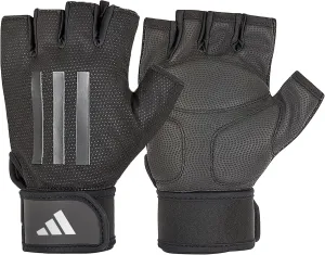 adidas Elite Training & Weightlifting Gloves, Fingerless Workout Gloves