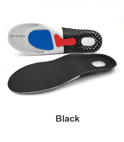 Aesthetic Orthopedic Pad Massaging Silicone Shoe Gel Insoles