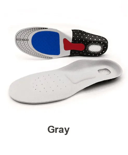 Aesthetic Orthopedic Pad Massaging Silicone Shoe Gel Insoles