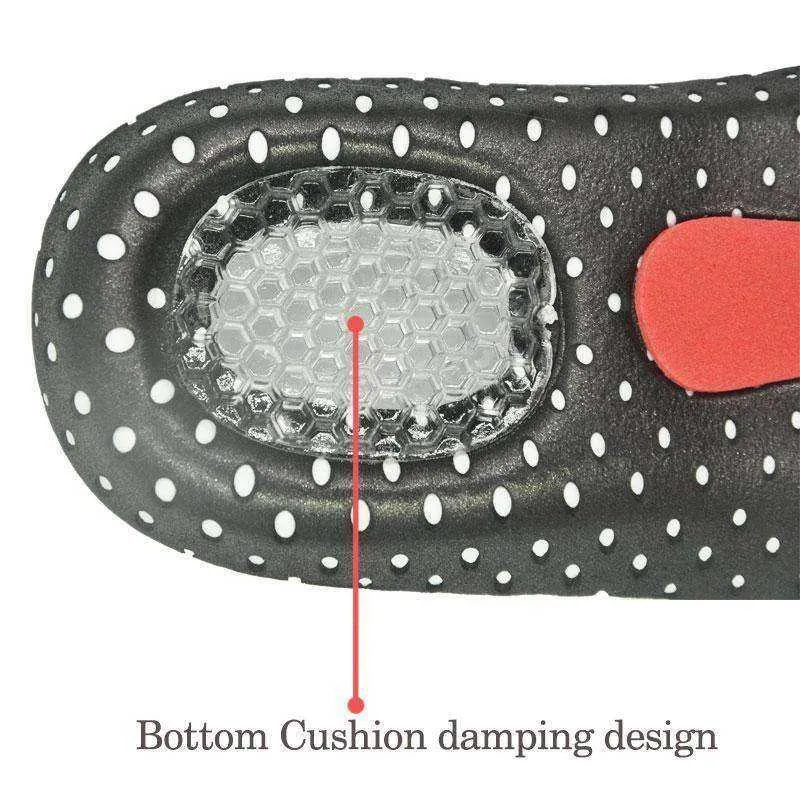 Aesthetic Orthopedic Pad Massaging Silicone Shoe Gel Insoles
