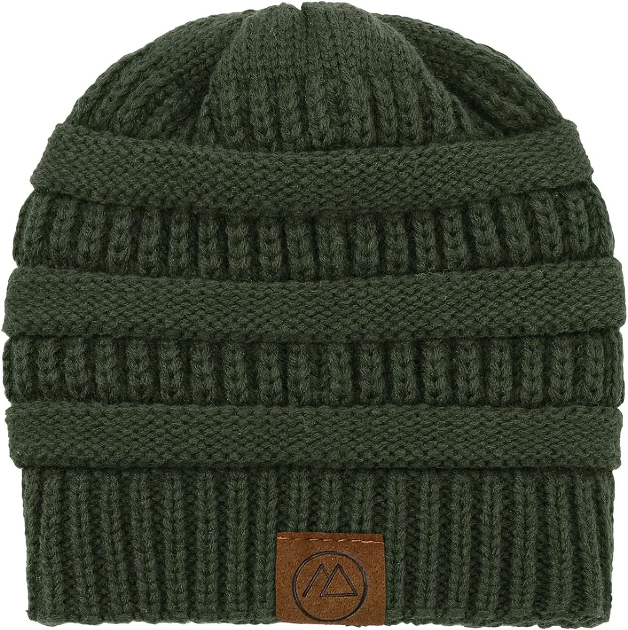 Beanies Women Satin Lined Beanie Winter Hats for Women Silk Lined Slouchy Beanie for Winter Warm Knit Cuffed Beanie Hat