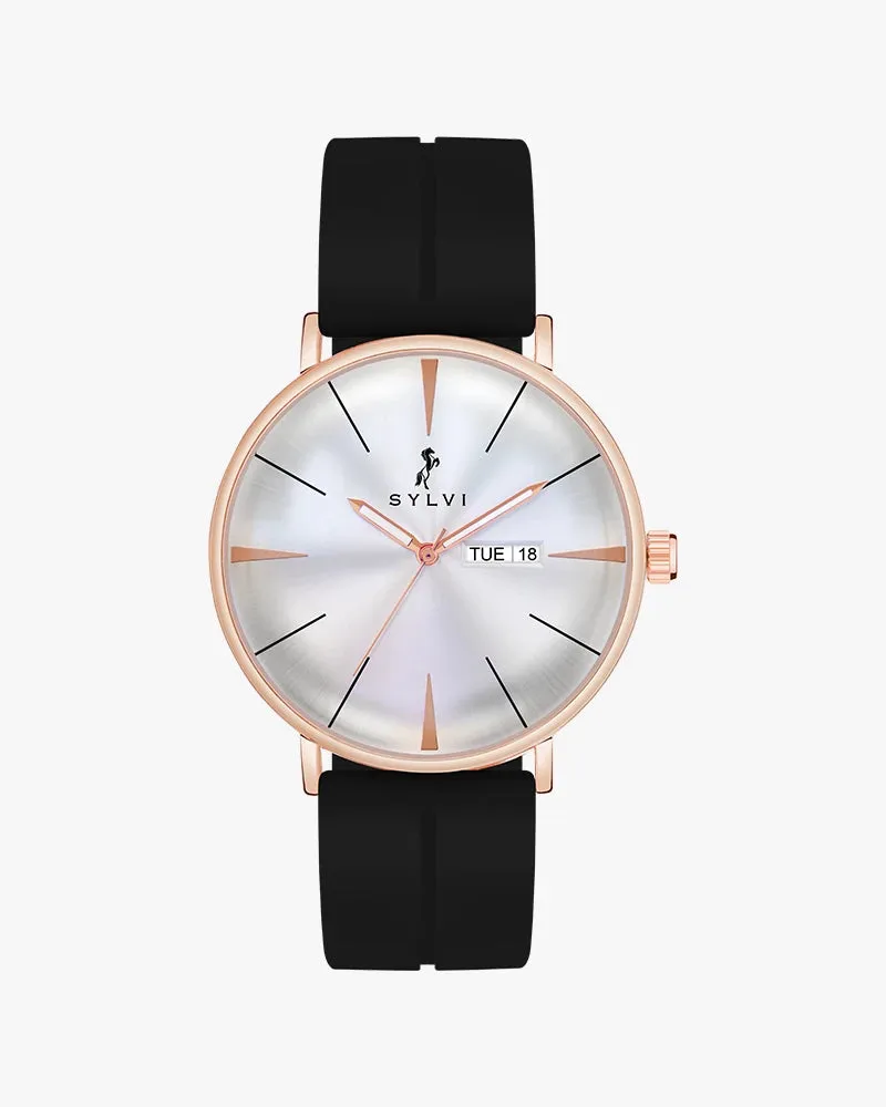 Elegadoom White Rosegold Silicone