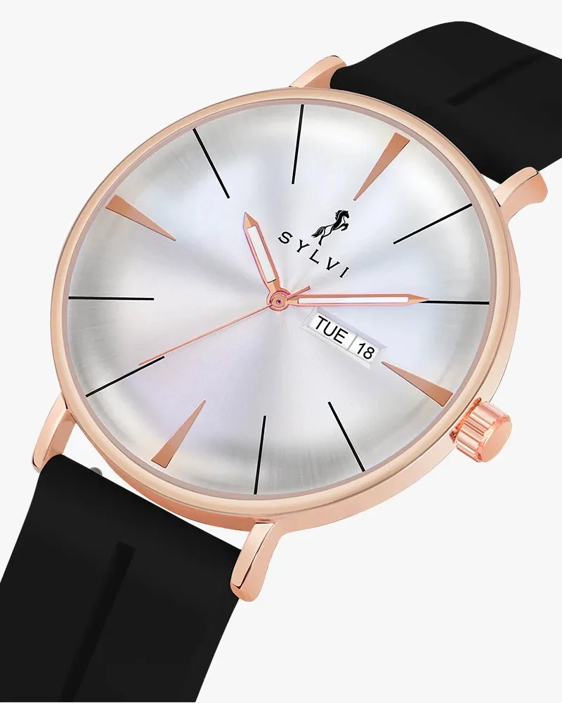 Elegadoom White Rosegold Silicone