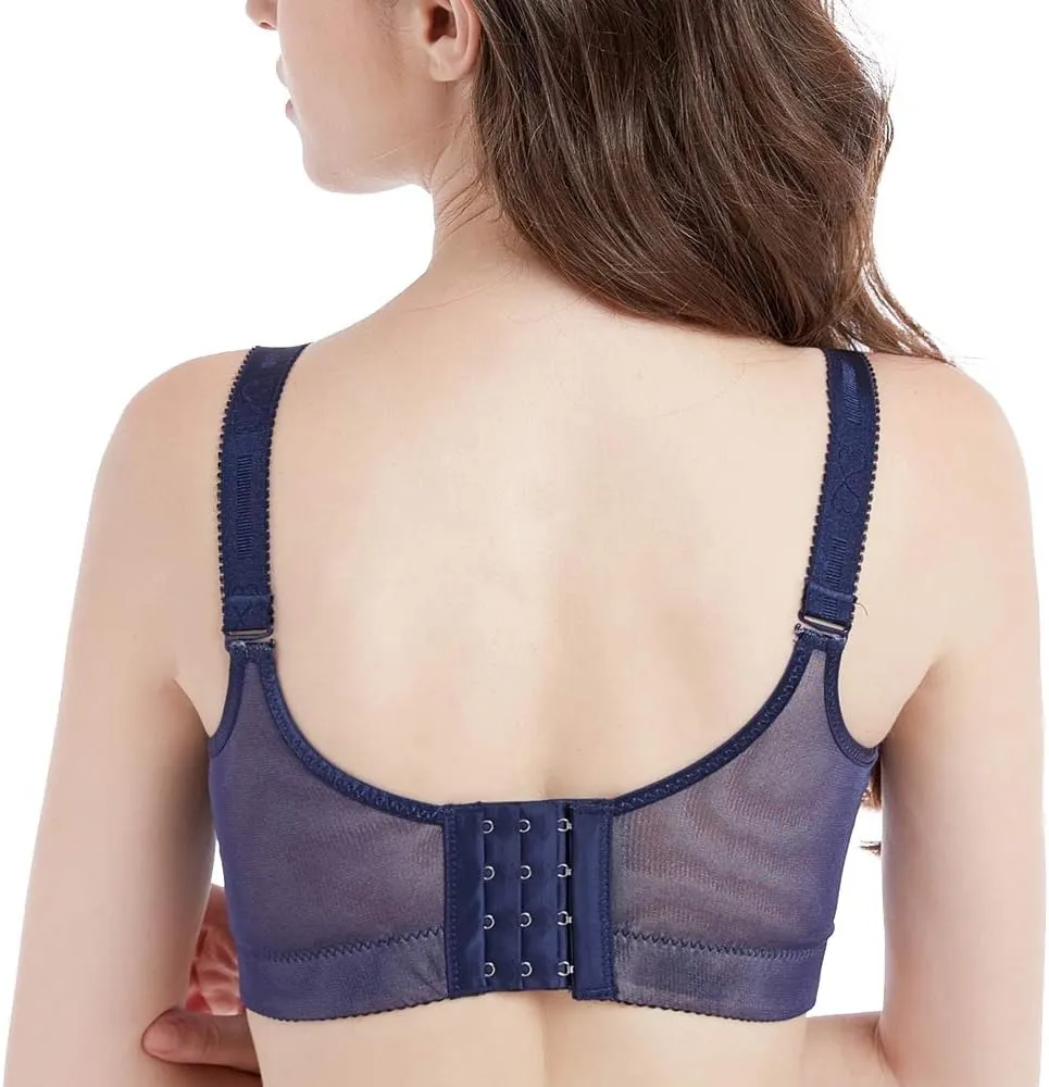 FallSweet Padded Push Up Lace Bras for 34A to 44C Underwire