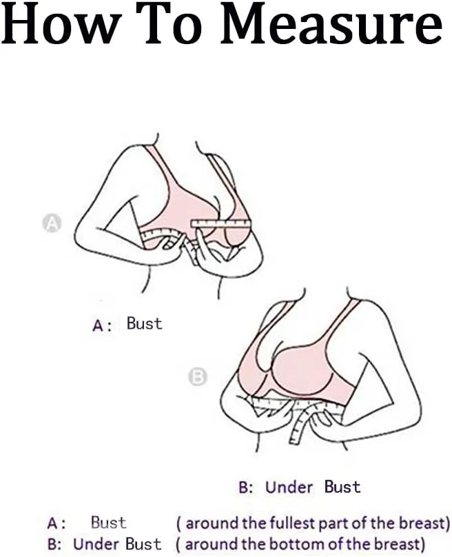 FallSweet Padded Push Up Lace Bras for 34A to 44C Underwire