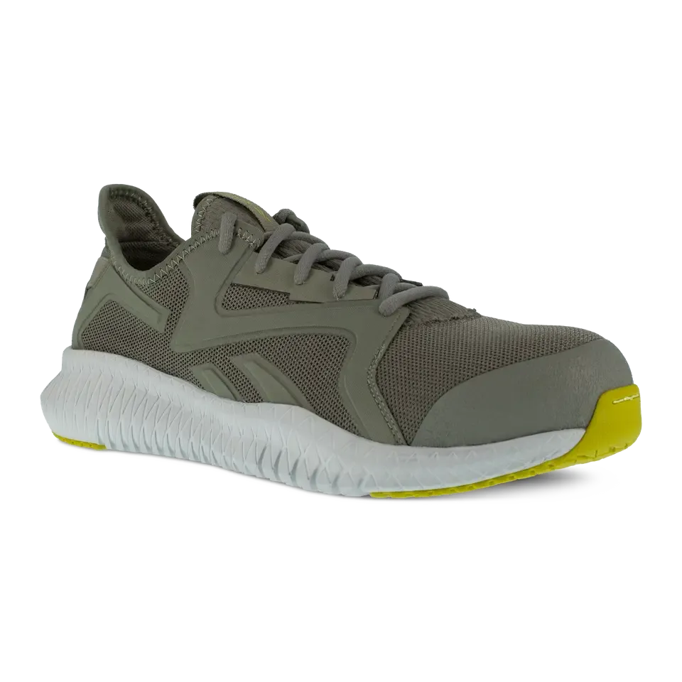 Flexagon 3.0 Composite-Toe Athletic Work Shoe Lime/Gray