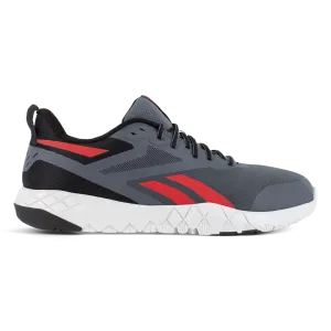Flexagon Force Xl Composite-Toe Athletic Work Shoe Gray/Red