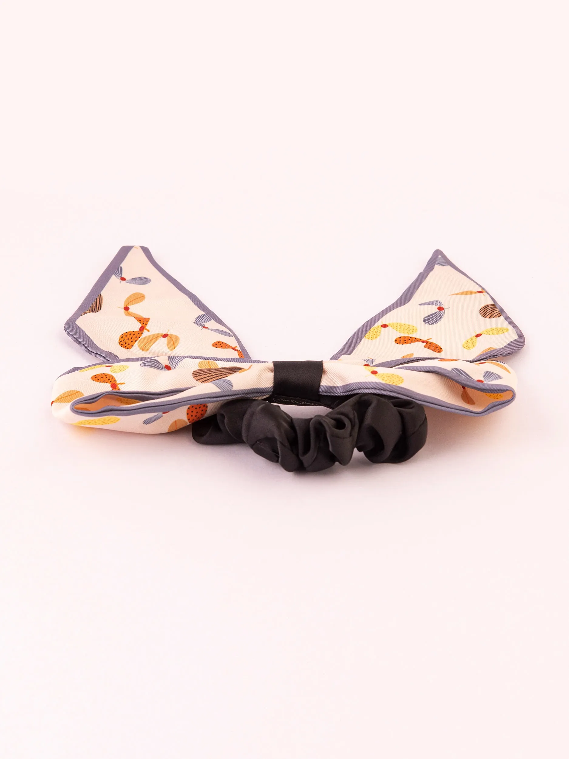 Floral Scrunchie with Bow