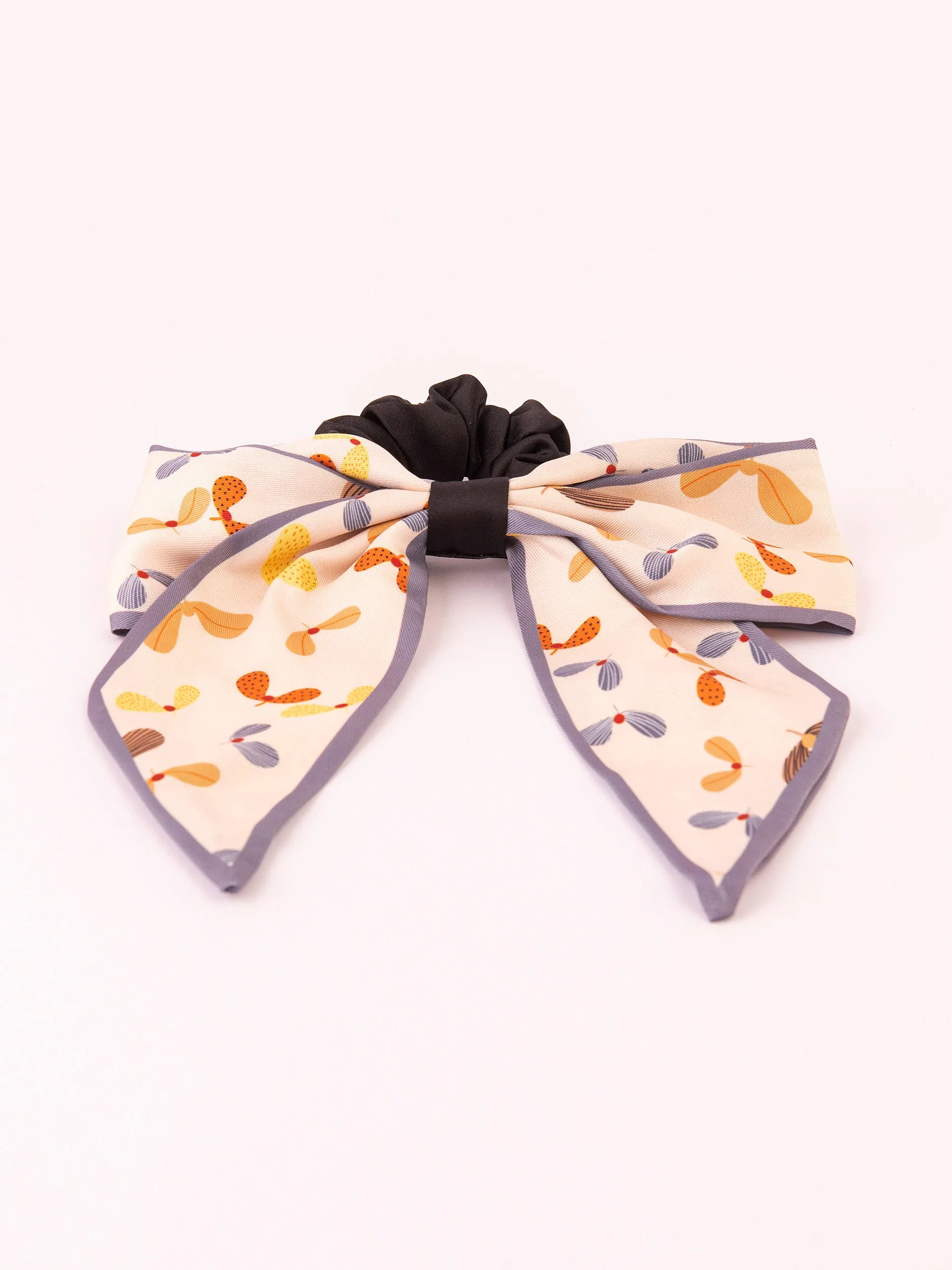 Floral Scrunchie with Bow