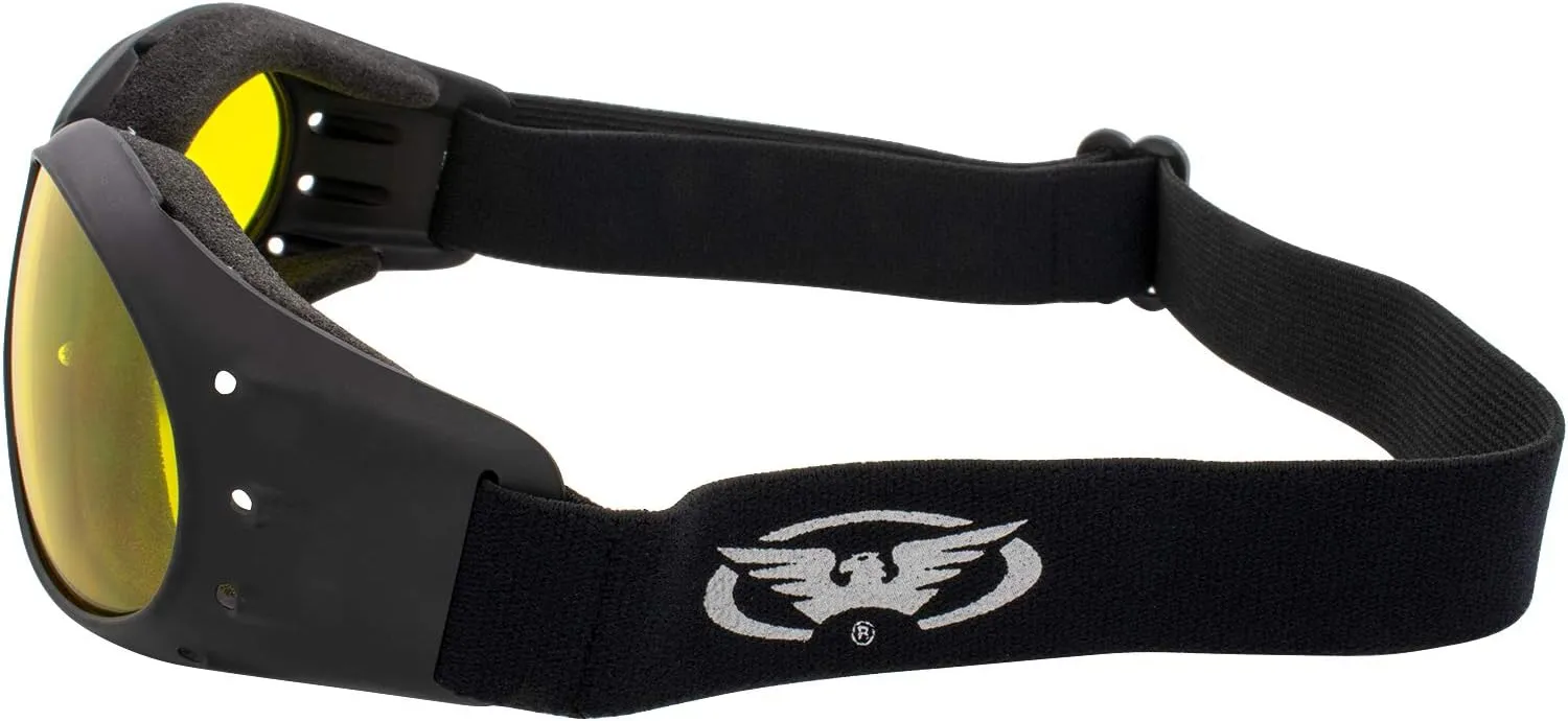 Global Vision Eyewear Eliminator Goggles with Micro-Fiber Pouch
