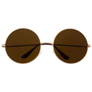 grinderPUNCH Extra Large Round Sunglasses for Women Retro Fashion