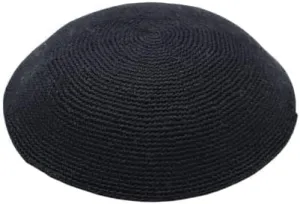 Hand Knitted Kippah from Israel, Yamaka Jewish Hats for Men, Yarmulke Hat (A variety of sizes and colors)