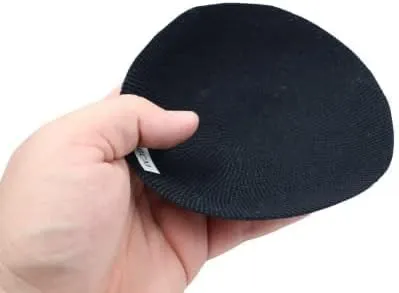 Hand Knitted Kippah from Israel, Yamaka Jewish Hats for Men, Yarmulke Hat (A variety of sizes and colors)