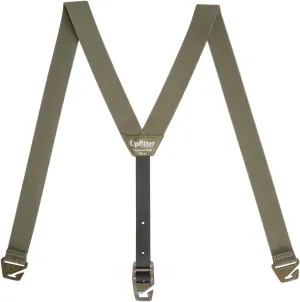 HIKERS - Upfitter Hidden Suspenders for Men Under Clothes - 3 Point Belt Loop