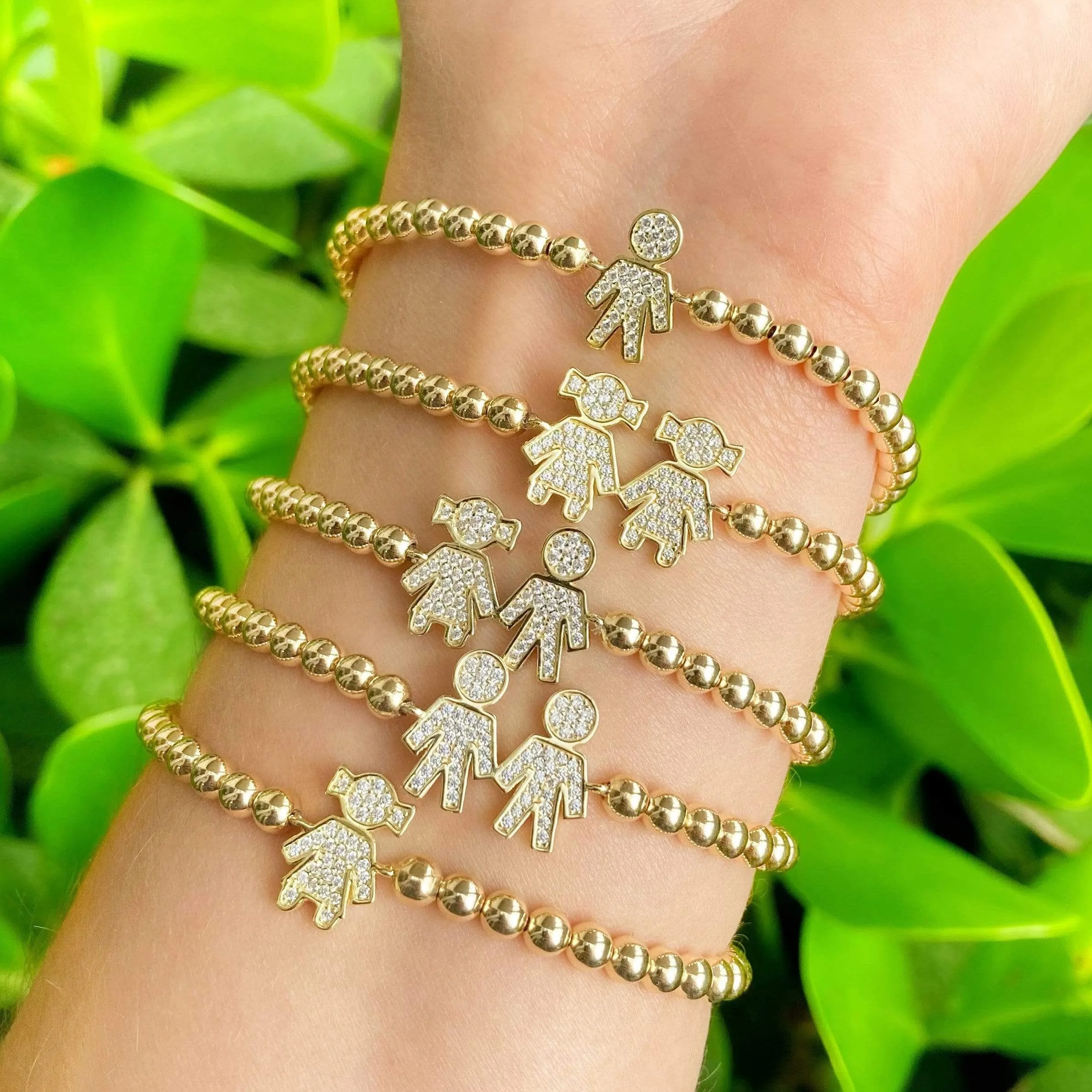 Kiddos | Girl Boy Charm Bracelet