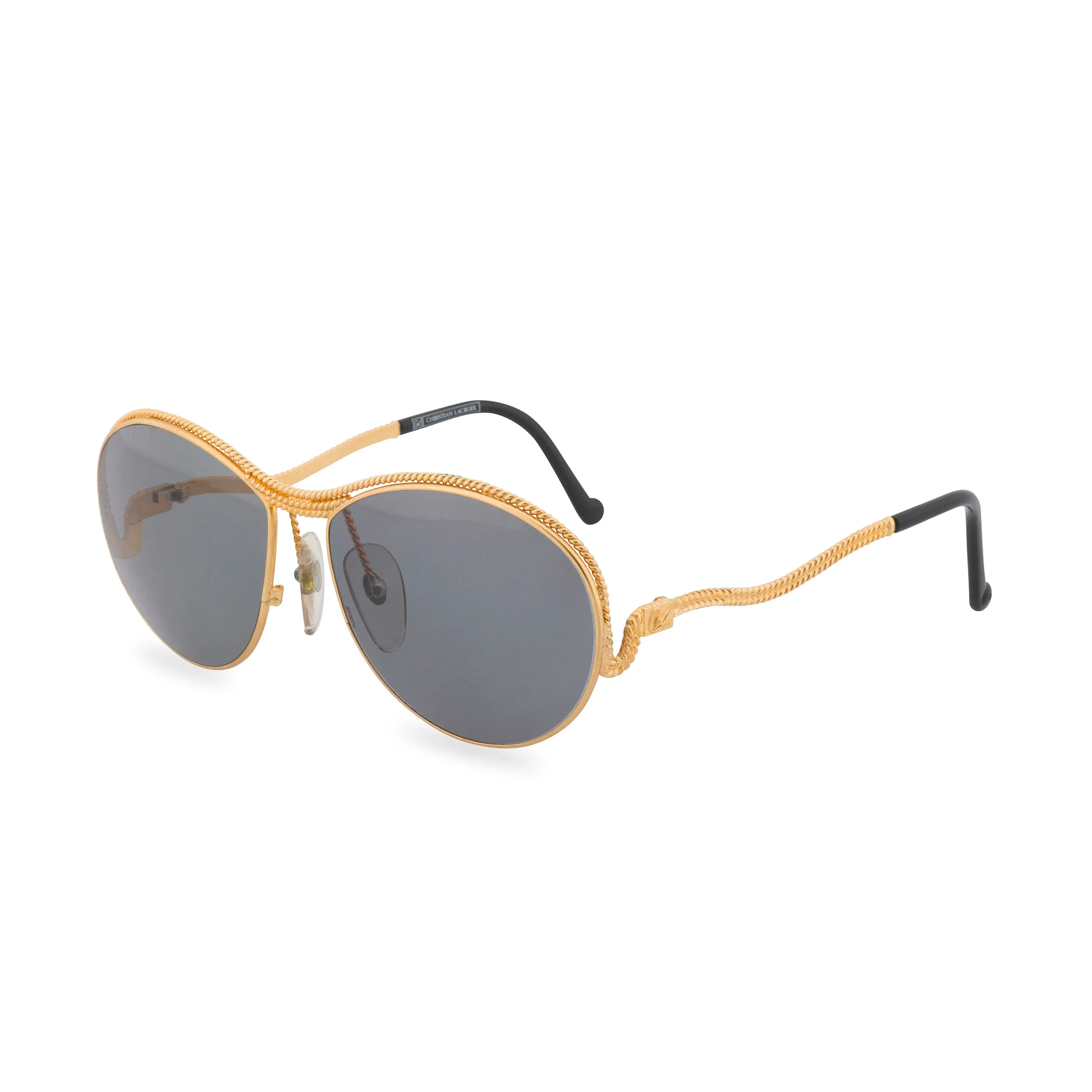 Lacroix 7301 - Round Sunglasses Gold
