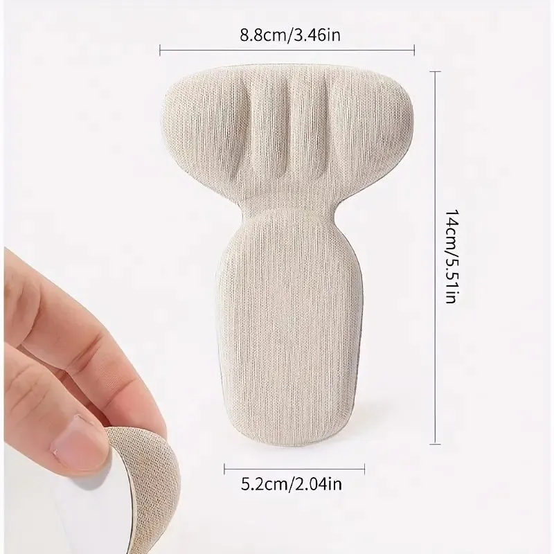 Memory Foam T-Shape Anti-Slip High Heel Cushion Shoe Insert Pads