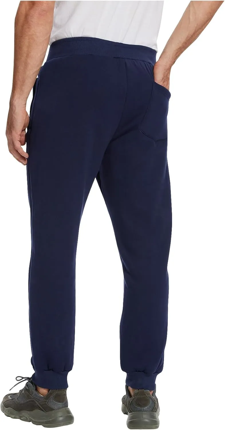 PEHMEA Fleece Joggers Pants for Men Winter Active Running Sherpa Lined Sweatpants