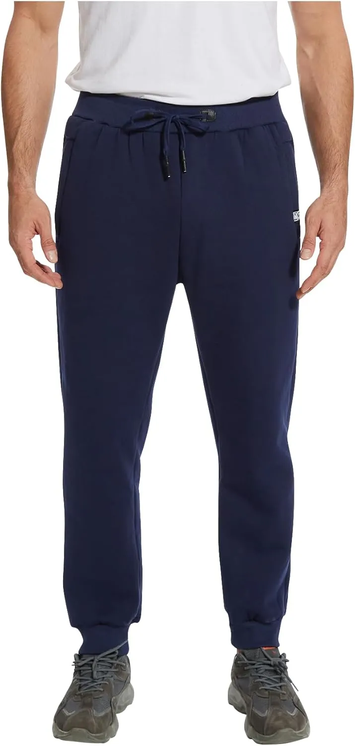 PEHMEA Fleece Joggers Pants for Men Winter Active Running Sherpa Lined Sweatpants