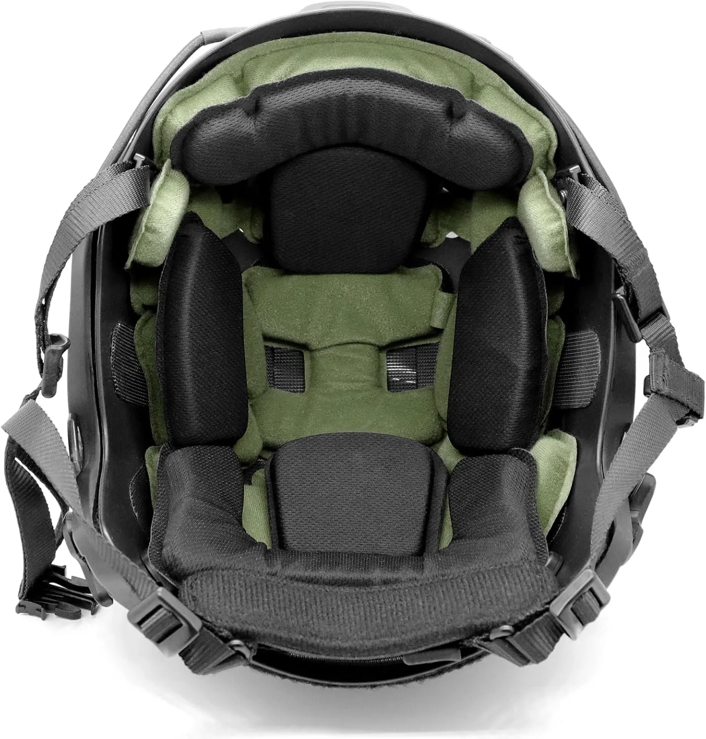 Qavctw Airsoft Tactical Helmet Padding Kit Foam Mats Insert Set Cushioning Fast Helmet Cover Pads Replaceable Fits Military Bicycle Football ACH/Fast/MICH/IBH/PASGT/USMC/Airsoft Helmets