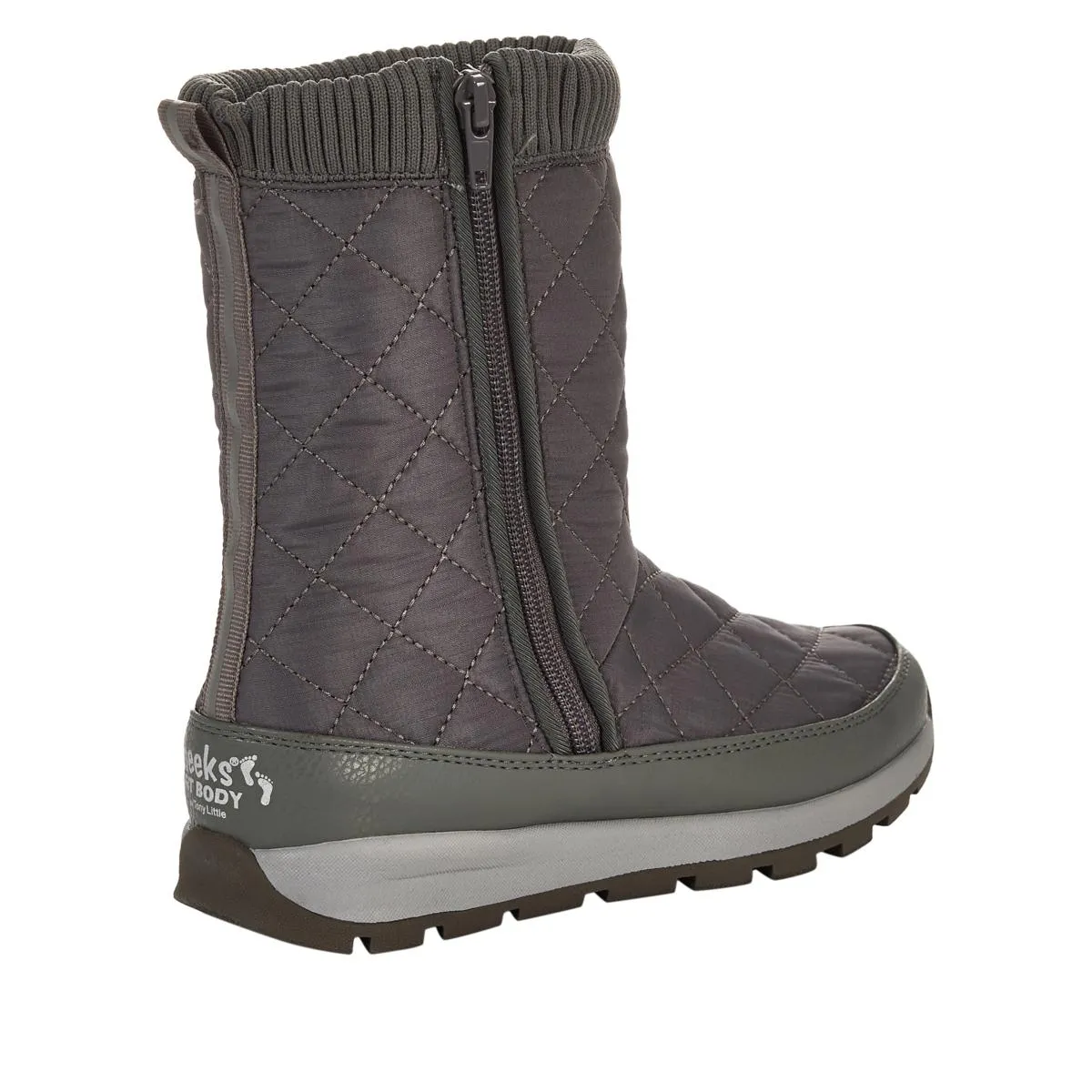"AS IS" Tony Little Cheeks Fit Body Quilted Boot with Energy Pads