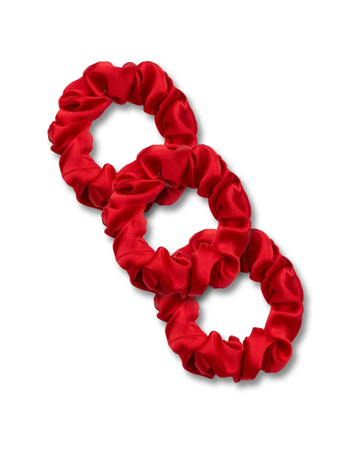 SILKINC 3 Pack Medium Scrunchie Hairband Set