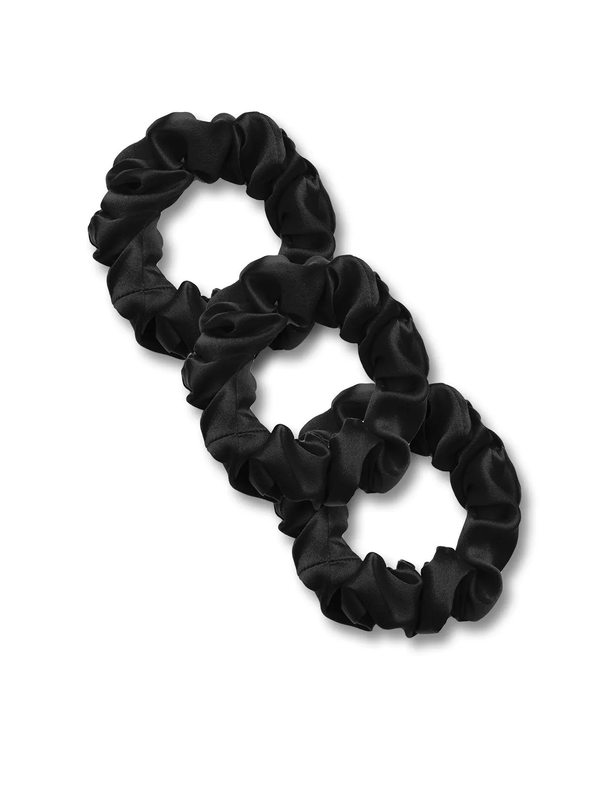 SILKINC 3 Pack Medium Scrunchie Hairband Set