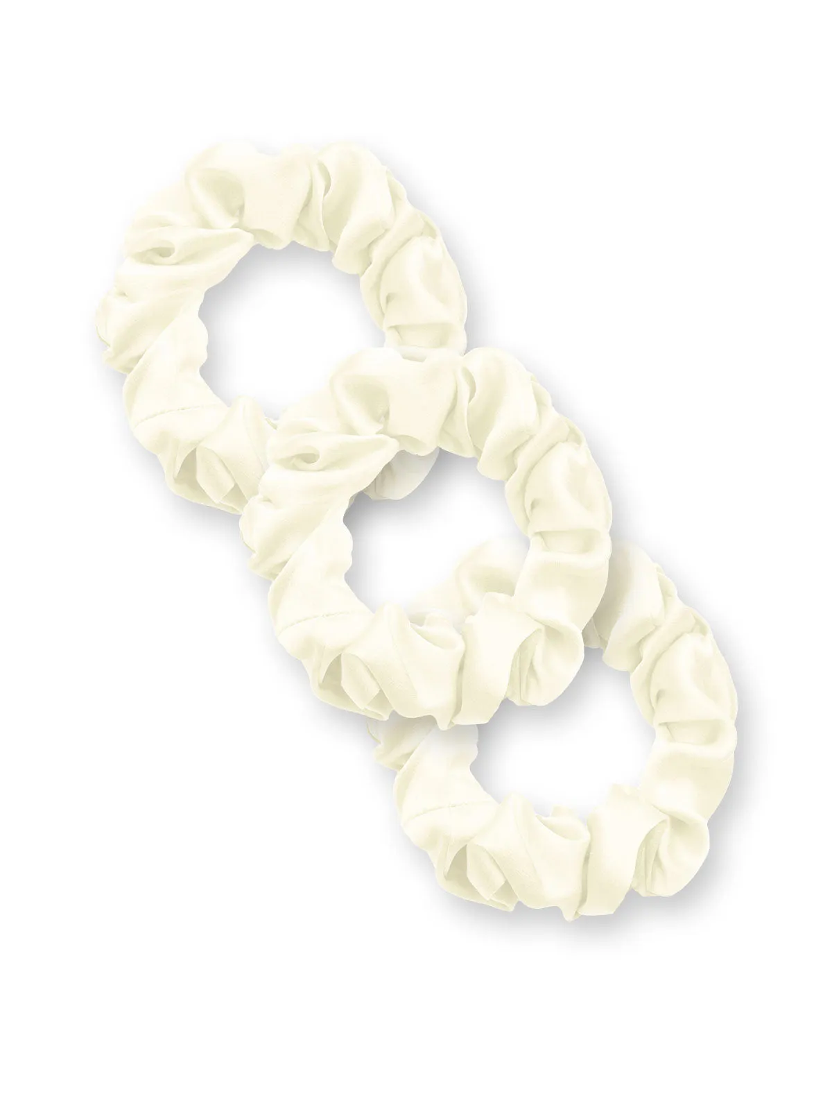 SILKINC 3 Pack Medium Scrunchie Hairband Set
