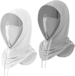Summer Balaclava Sun UV Protection Full Head Face Mask Cooling Face Cover Sun Hood for Women Men