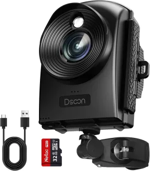 Time Lapse Camera,1080P FHD Timelapse Camera Outdoor Construction Recording,180-Days Standby,110 Wide Angle & 2.4" LCD Screen,IP66 Waterproof,Multiple Modes,Includes 32GB TF Card