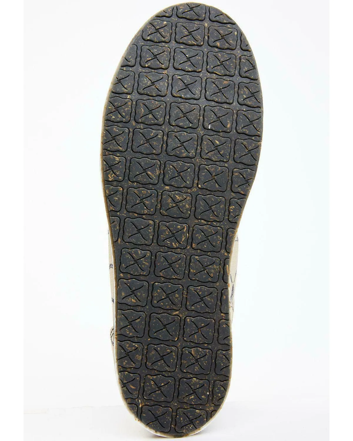 Twisted X Women's Steerhead Skull Print Slip-On Casual Shoe Moc Toe WCA0057
